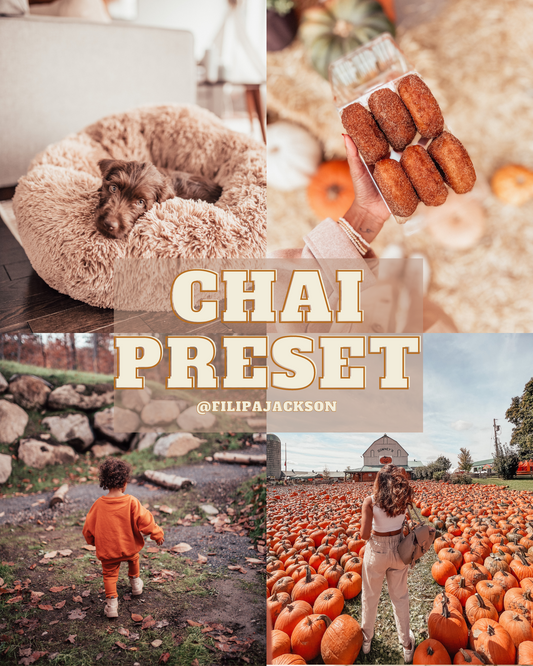 Chai - Mobile Lightroom Preset