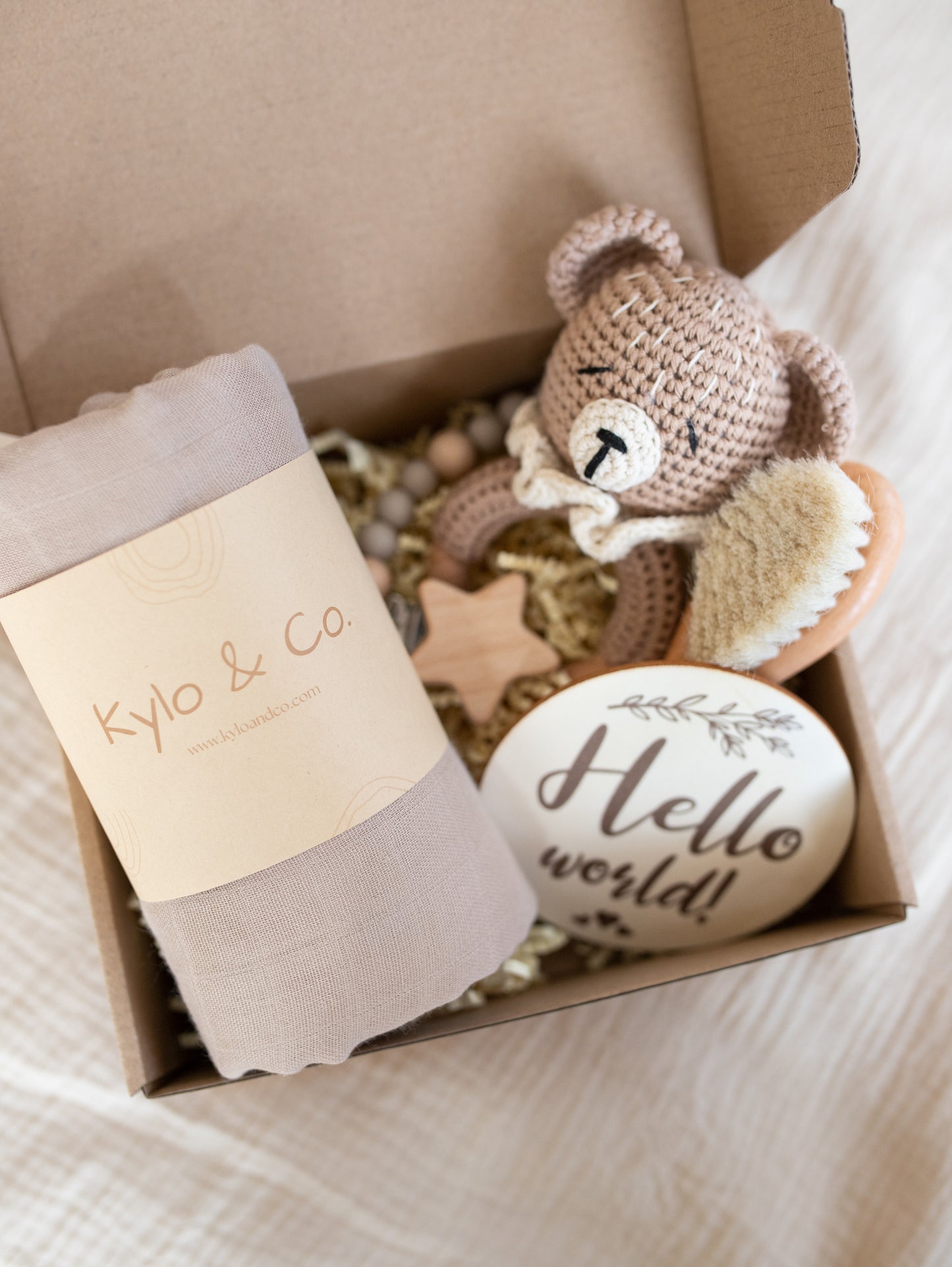 Boho Baby Toddler Newborn Gift Box