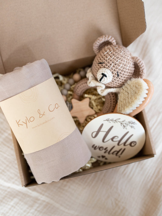 Boho Baby Toddler Newborn Gift Box
