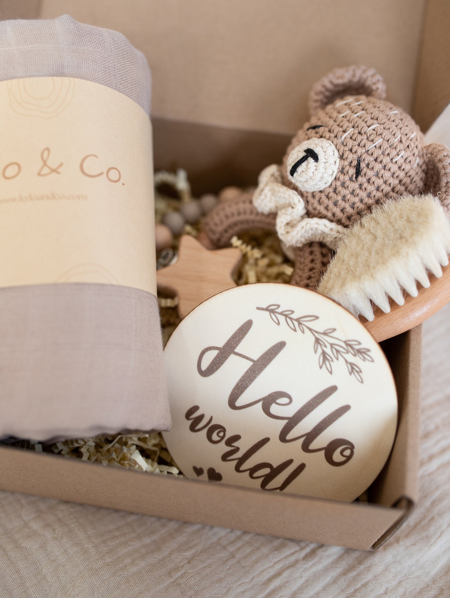 Boho Baby Toddler Newborn Gift Box